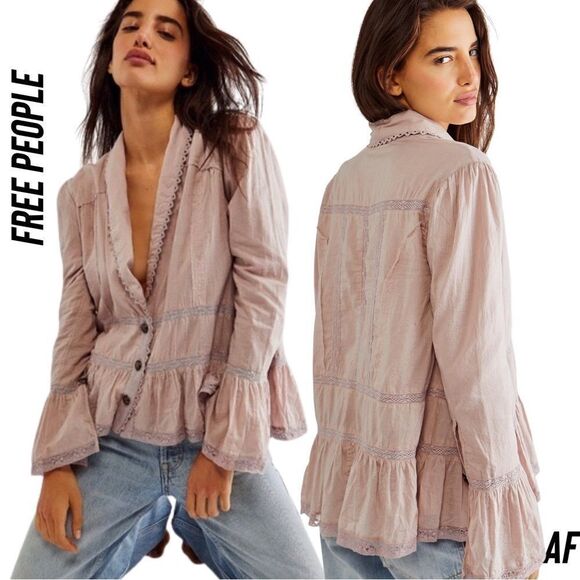 FREE PEOPLE SELMA JACKET MAEVE NEW SMALL - Picture 1 of 8